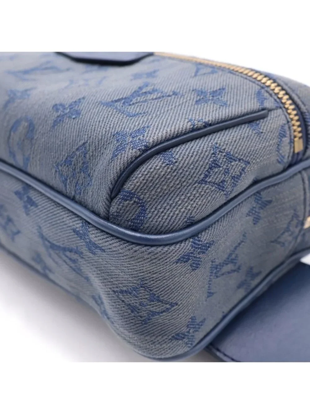 Louis Vuitton Bum Bag Outdoor Monogram Denim Navy Blue